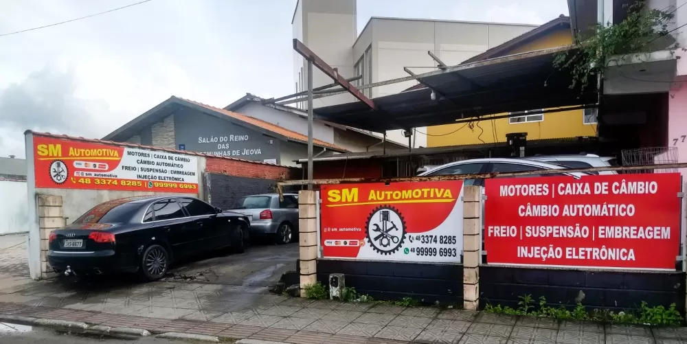 Fachada da SM Automotiva