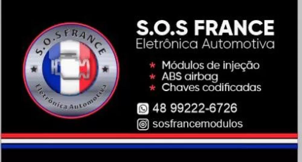 Fachada da S.O.S France Eletrônica Automotiva