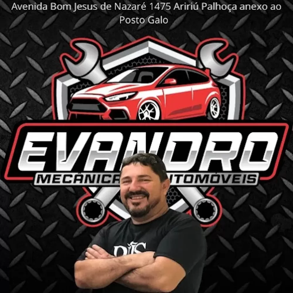 Fachada da Evandro Mecânica Automóveis