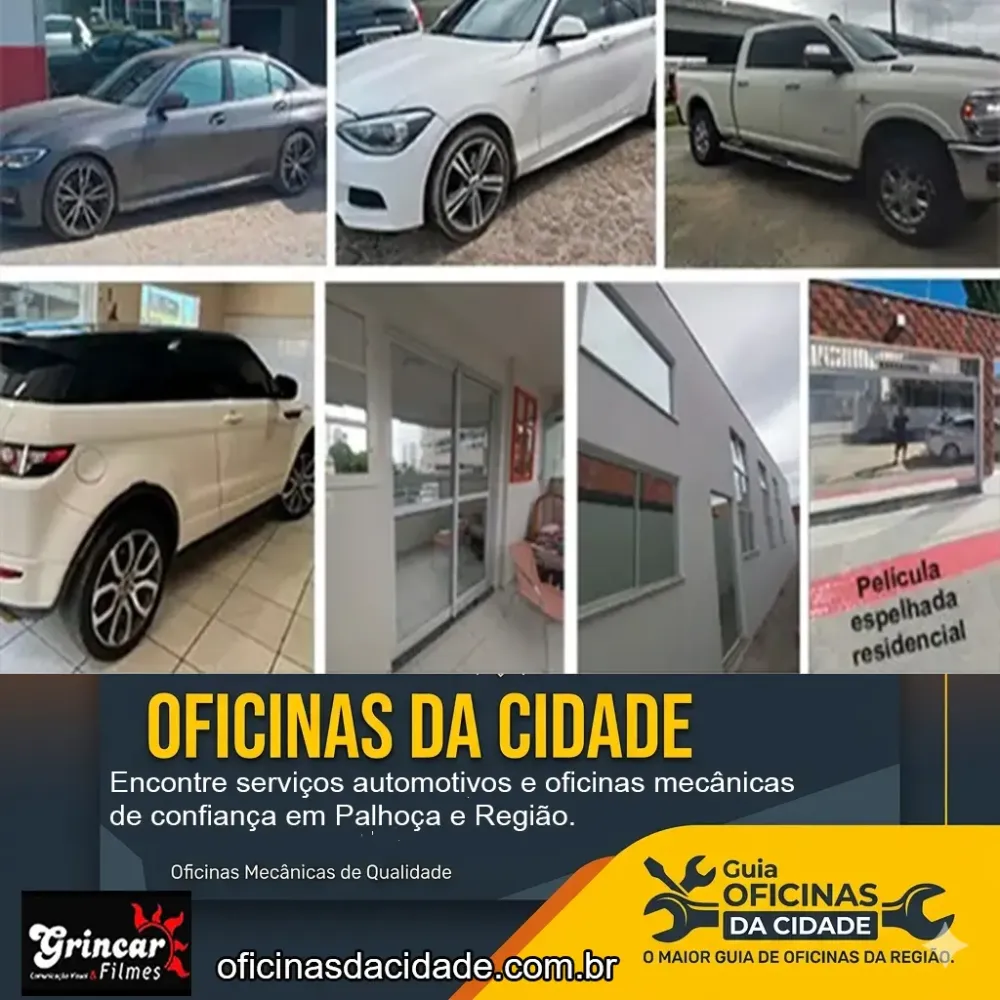 Fachada da Grincar Filmes Películas Automotivas